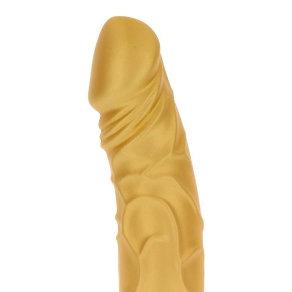 GET REAL - GOLD DICKER ORIGINAL VIBRATOR GOLD - Afbeelding 5