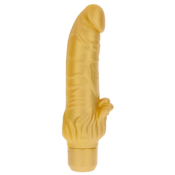 GET REAL - GOLD DICKER STIM VIBRATOR GOLD - Afbeelding 2