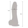 GET REAL - UP&DOWN ROTATING VIBR DILDO SKIN - Afbeelding 5