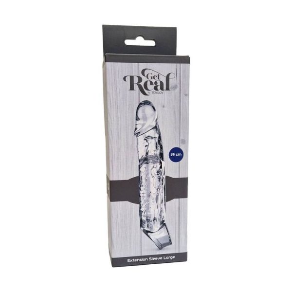 GET REAL - EXTENSION LONG 19 CM TRANSPARENT - Afbeelding 3