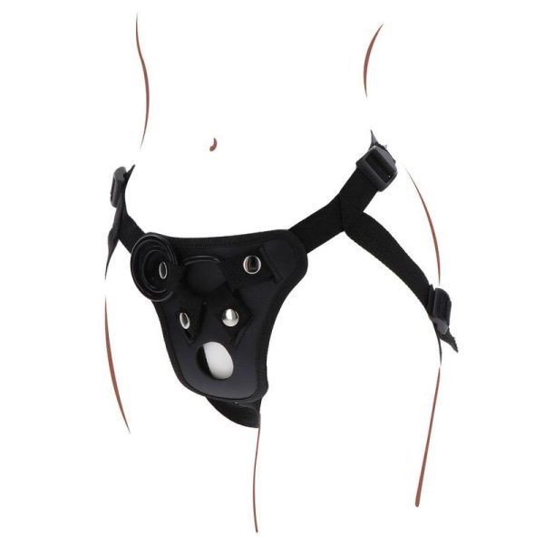 GET REAL - STRAP-ON PLEASURE HARNESS BLACK - Afbeelding 5