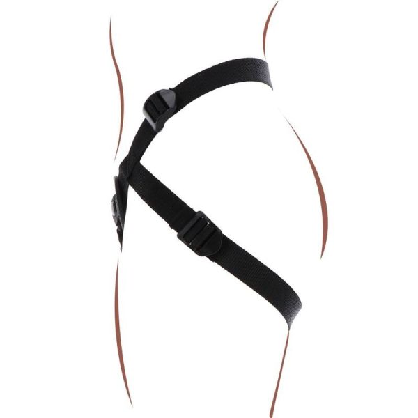 GET REAL - STRAP-ON PLEASURE HARNESS BLACK - Afbeelding 7