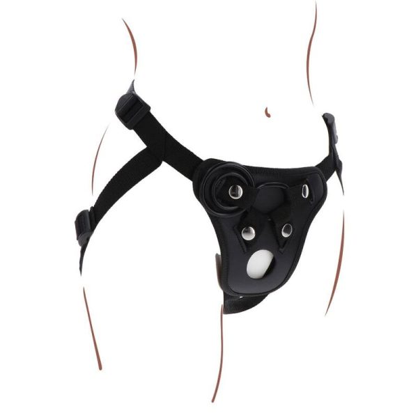 GET REAL - STRAP-ON PLEASURE HARNESS BLACK - Afbeelding 6