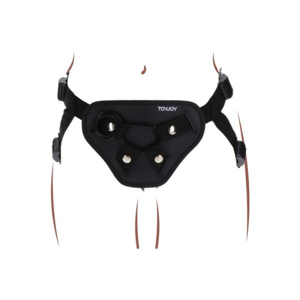 GET REAL - STRAP-ON DELUXE HARNESS BLACK - Afbeelding 4