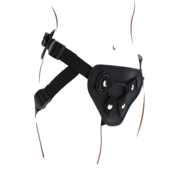 GET REAL - STRAP-ON DELUXE HARNESS BLACK - Afbeelding 6