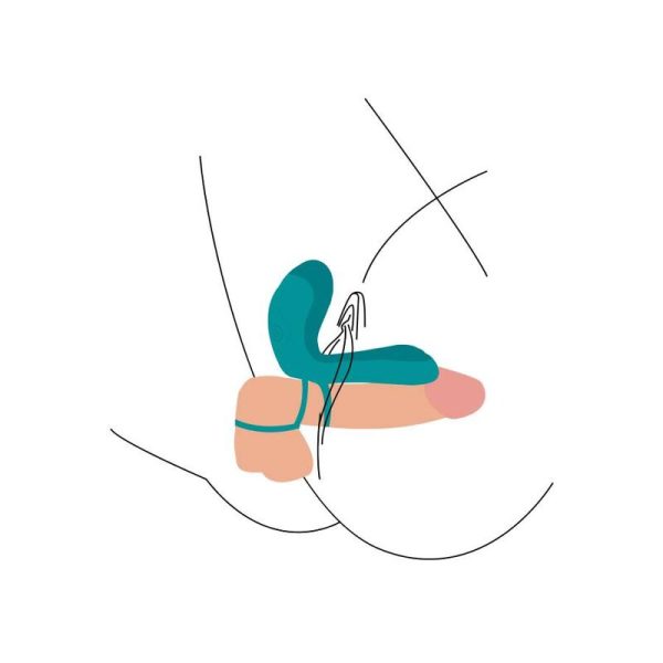 XOCOON - COUPLES VIBRATOR RING GREEN - Afbeelding 5