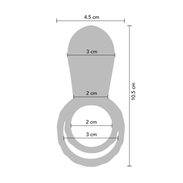 XOCOON - COUPLES VIBRATOR RING GREEN - Afbeelding 6