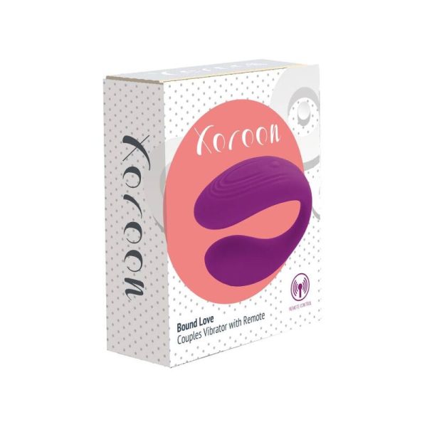XOCOON - BOUND LOVE COUPLES VIBRATOR PURPLE - Afbeelding 9