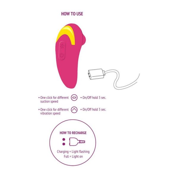 XOCOON - INFINITE LOVE STIMULATOR FUCHSIA - Afbeelding 5
