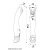 ZALO - QUEEN G-SPOT PULS WAVE VIBE PURPLE - Afbeelding 5