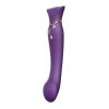 ZALO - QUEEN SET PULSE WAVE CLIT STIM PURPLE - Afbeelding 3