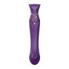 ZALO - QUEEN SET PULSE WAVE CLIT STIM PURPLE - Afbeelding 5