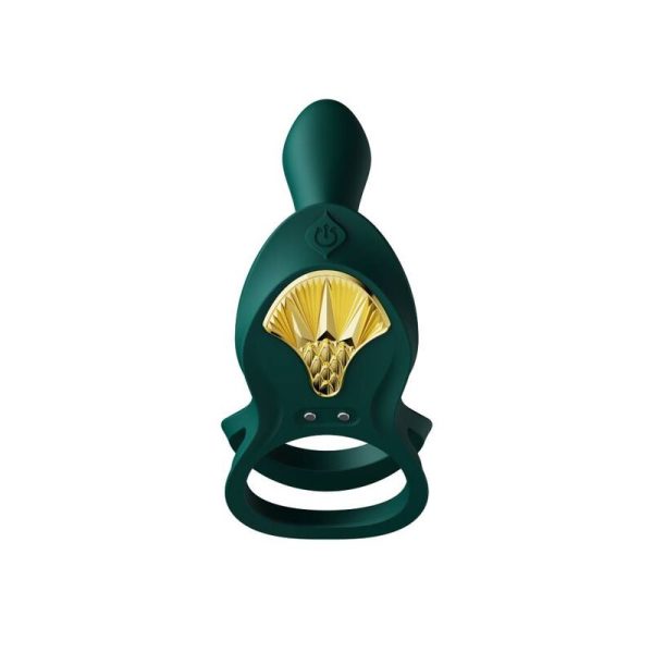 ZALO - BAYEK VIBRATING COUPLES RING GREEN - Afbeelding 6