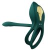 ZALO - BAYEK VIBRATING COUPLES RING GREEN - Afbeelding 7