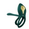 ZALO - BAYEK VIBRATING COUPLES RING GREEN - Afbeelding 9