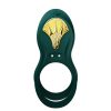 ZALO - BAYEK VIBRATING COUPLES RING GREEN - Afbeelding 10