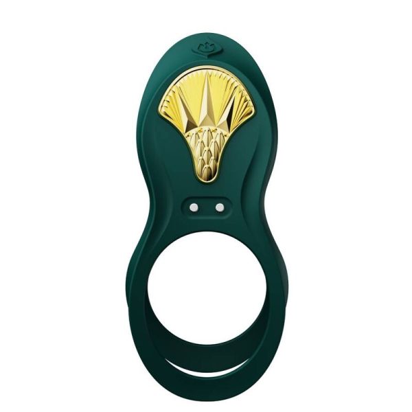 ZALO - BAYEK VIBRATING COUPLES RING GREEN - Afbeelding 10