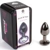 SECRETPLAY - GUNMETAL BUTT PLUG SMALL SIZE 7 CM - Afbeelding 2