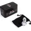 SECRETPLAY - METAL BUTT PLUG CLEAR CRYSTAL HEART SMALL SIZE 7 CM - Afbeelding 4