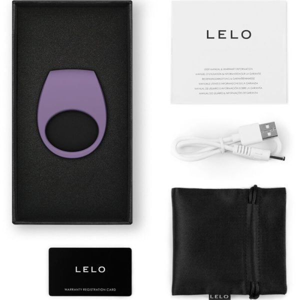 LELO - TOR 3 VIOLET VIBRATOR RING - Afbeelding 3