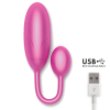 ONINDER - DENVER VIBRATING EGG PINK 7 X 2.7 CM FREE APP - Afbeelding 6