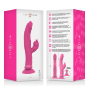 INTENSE - JULIO RABBIT VIBRATOR PINK SILICONE - Afbeelding 8