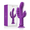 INTENSE - CASANOVA RABBIT SILICONE VIBRATOR TRIPLE MOTOR PURPLE - Afbeelding 2