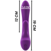 INTENSE - LUIGI RABBIT VIBRATOR LIQUID SILICONE PURPLE - Afbeelding 7