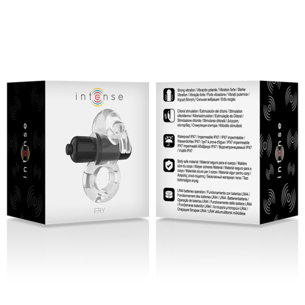 INTENSE - FRY TRANSPARENT VIBRATING RING - Afbeelding 6