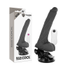 BASECOCK - REALISTIC ARTICULABLE REMOTE CONTROL BLACK 18.5 CM -O- 4 CM - Afbeelding 3