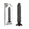 BASECOCK - REALISTIC VIBRATOR 2-1 BLACK 20 CM -O- 4 CM - Afbeelding 3
