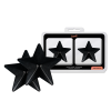 COQUETTE CHIC DESIRE - NIPPLE COVERS BLACK STARS - Afbeelding 2