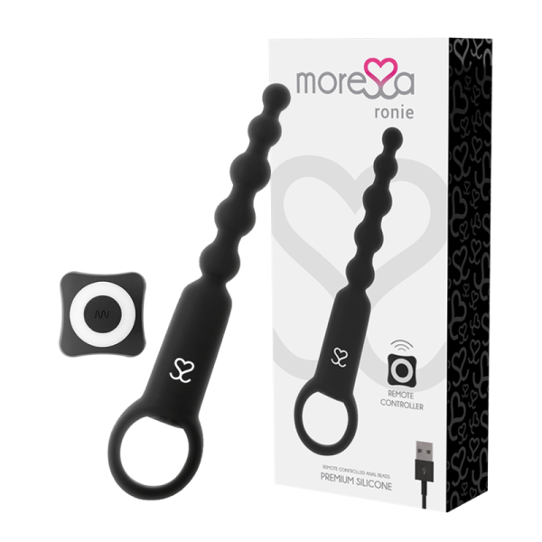 MORESSA - RONIE REMOTE CONTROL BLACK ANAL PLEASURE - Afbeelding 2