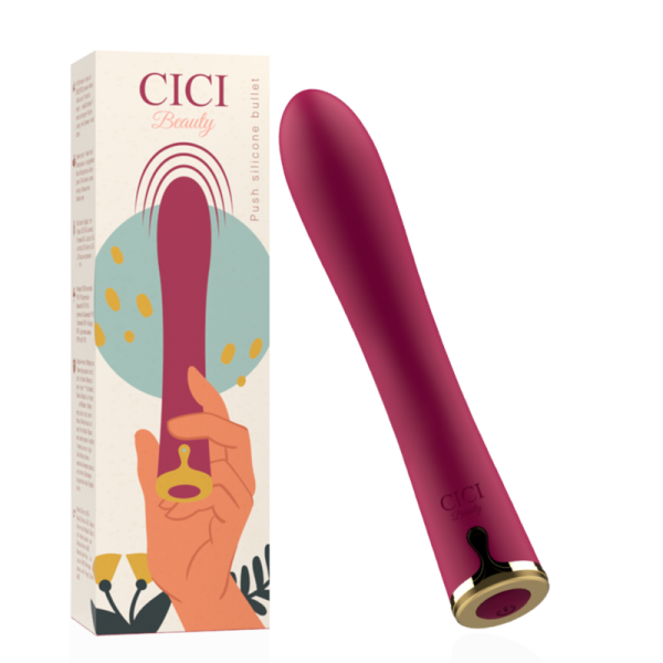 CICI BEAUTY - PREMIUM SILICONE PUSH BULLET - Afbeelding 2