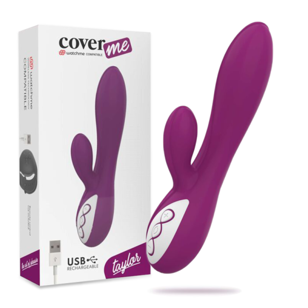 COVERME - TAYLOR VIBRATOR COMPATIBLE WITH WATCHME WIRELESS TECHNOLOGY - Afbeelding 3