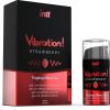 INTT - POWERFUL INTIMATE STIMULANT LIQUID VIBRATING GEL STRAWBERRY 15 ML - Afbeelding 2