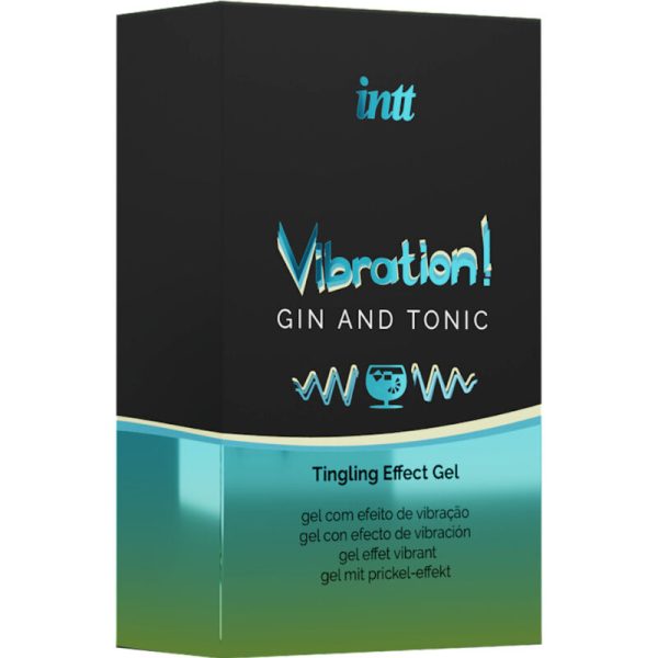 INTT - POWERFUL INTIMATE STIMULANT LIQUID VIBRATOR GEL GIN & TONIC 15ML - Afbeelding 3