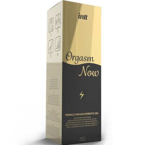 INTT LUBRICANTS - INTENSE VAGINAL STIMULATING GEL WITH VIBRATOR APPLICATOR - Afbeelding 3