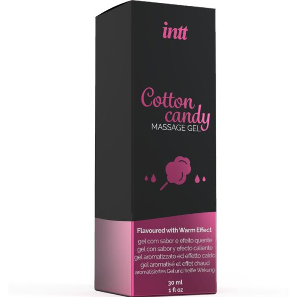 INTT MASSAGE & ORAL SEX - MASSAGE GEL WITH COTTON CANDY FLAVOR AND HEATING EFFECT - Afbeelding 3