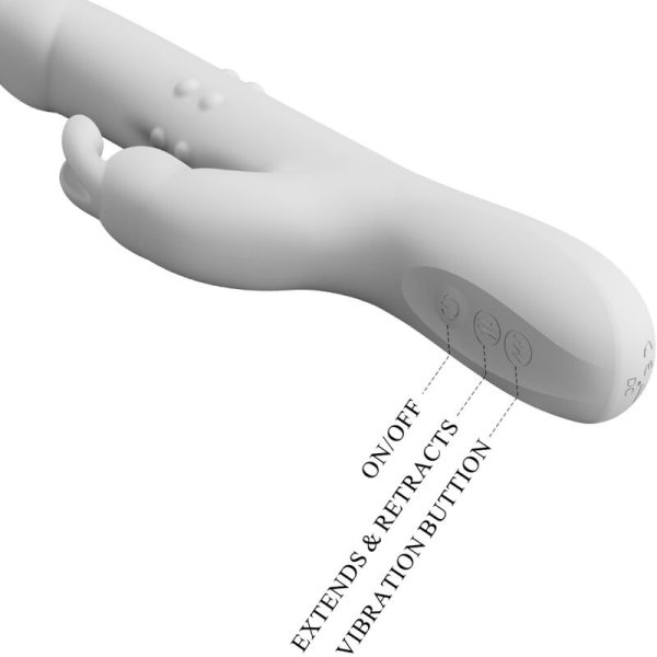 PRETTY LOVE - REESE VIBRATOR WITH SILVER ROTATION - Afbeelding 6