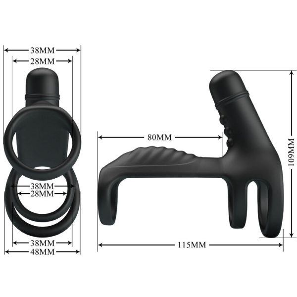PRETTY LOVE - ELASTIC SOFT SILICONE EXTENSION SLEEVE - Afbeelding 6