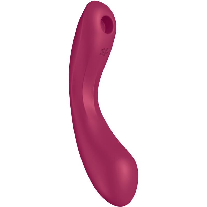 SATISFYER - CURVE TRINITY 1 AIR PULSE VIBRATION RED - Afbeelding 2