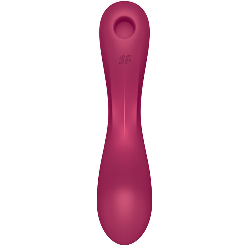 SATISFYER - CURVE TRINITY 1 AIR PULSE VIBRATION RED - Afbeelding 4