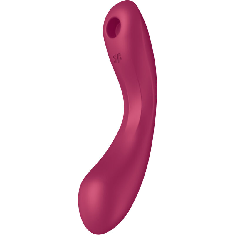 SATISFYER - CURVE TRINITY 1 AIR PULSE VIBRATION RED - Afbeelding 3