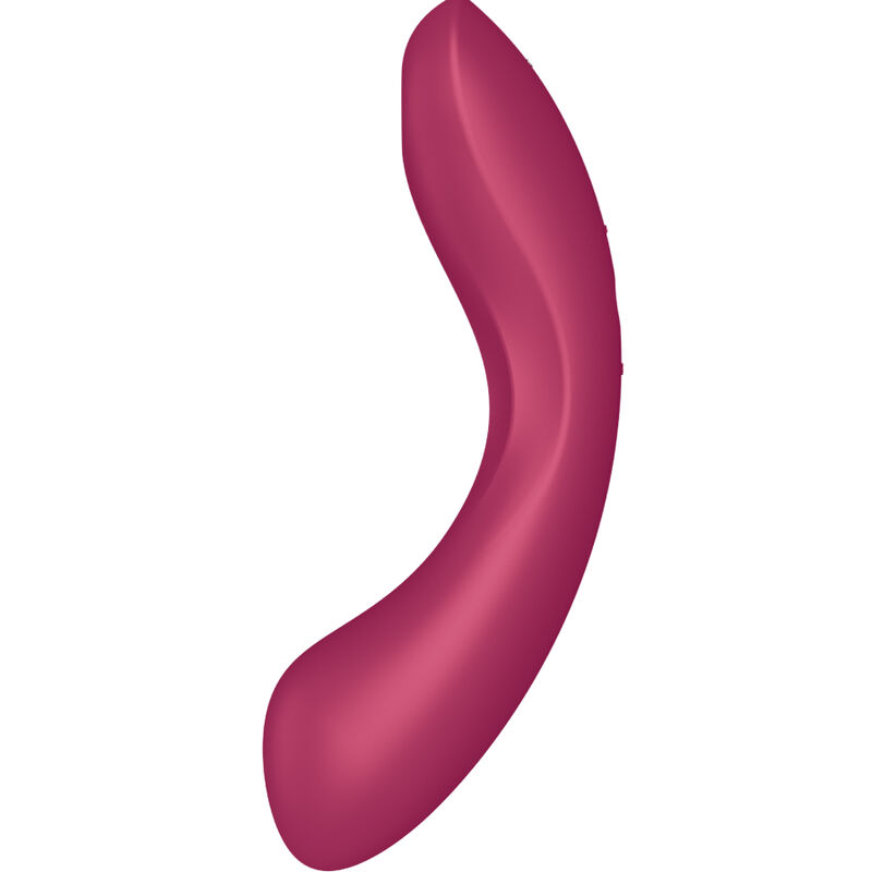 SATISFYER - CURVE TRINITY 1 AIR PULSE VIBRATION RED - Afbeelding 9