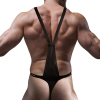 FETISH SUBMISSIVE ATTITUDE - MEN'S V-SHAPED ECO-LEATHER HARNESS - Afbeelding 3