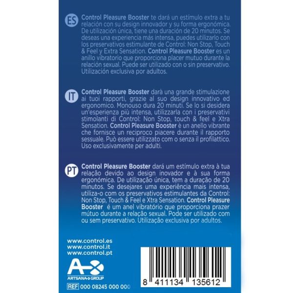 CONTROL - PLEASURE VIBES VIBRATING RING - Afbeelding 3