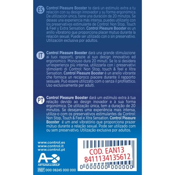 CONTROL - PLEASURE BOOSTER VIBRATOR RING - Afbeelding 3