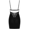 OBSESSIVE - MADERRIS CHEMISE & THONG XS/S - Afbeelding 6