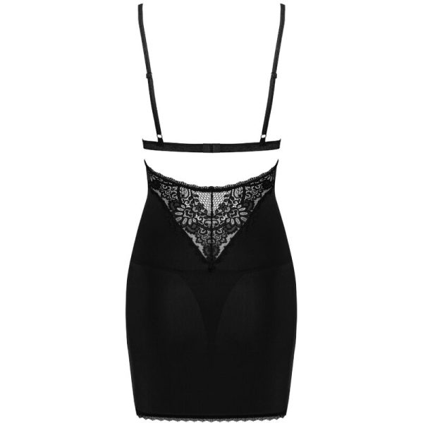 OBSESSIVE - MADERRIS CHEMISE & THONG XL/XXL - Afbeelding 6